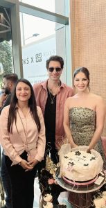 With Sunny Leone